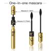 Mascara naturellement long résistant à la transpiration et sans bavures Mascara double effet épais et bouclé adapté à un usage quotidien