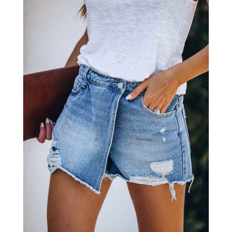 European Style Summer Casual Elegant Women Shorts S