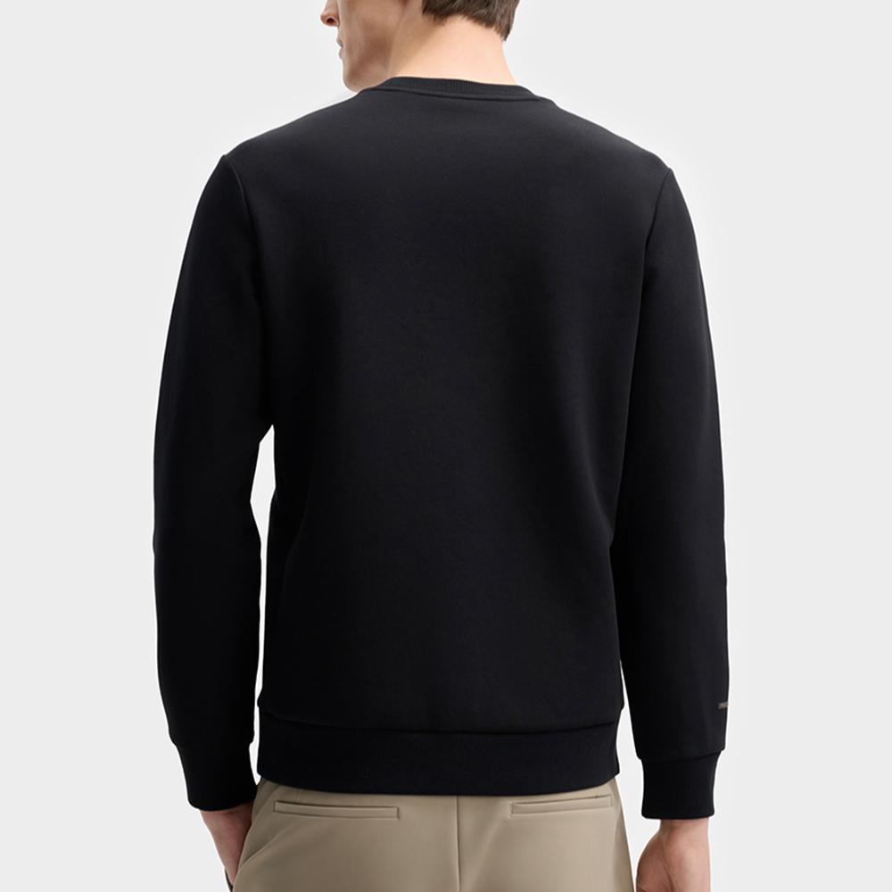 New FILA Sweatshirt Men's Jet Black F11M513204F-BK