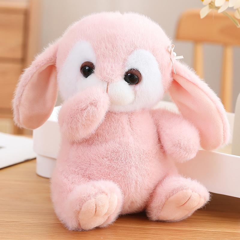 Orsetto e coniglio di peluche, bambola di peluche, simpatico orsetto di peluche, coniglietto, giocattolo per bambini, regalo di compleanno