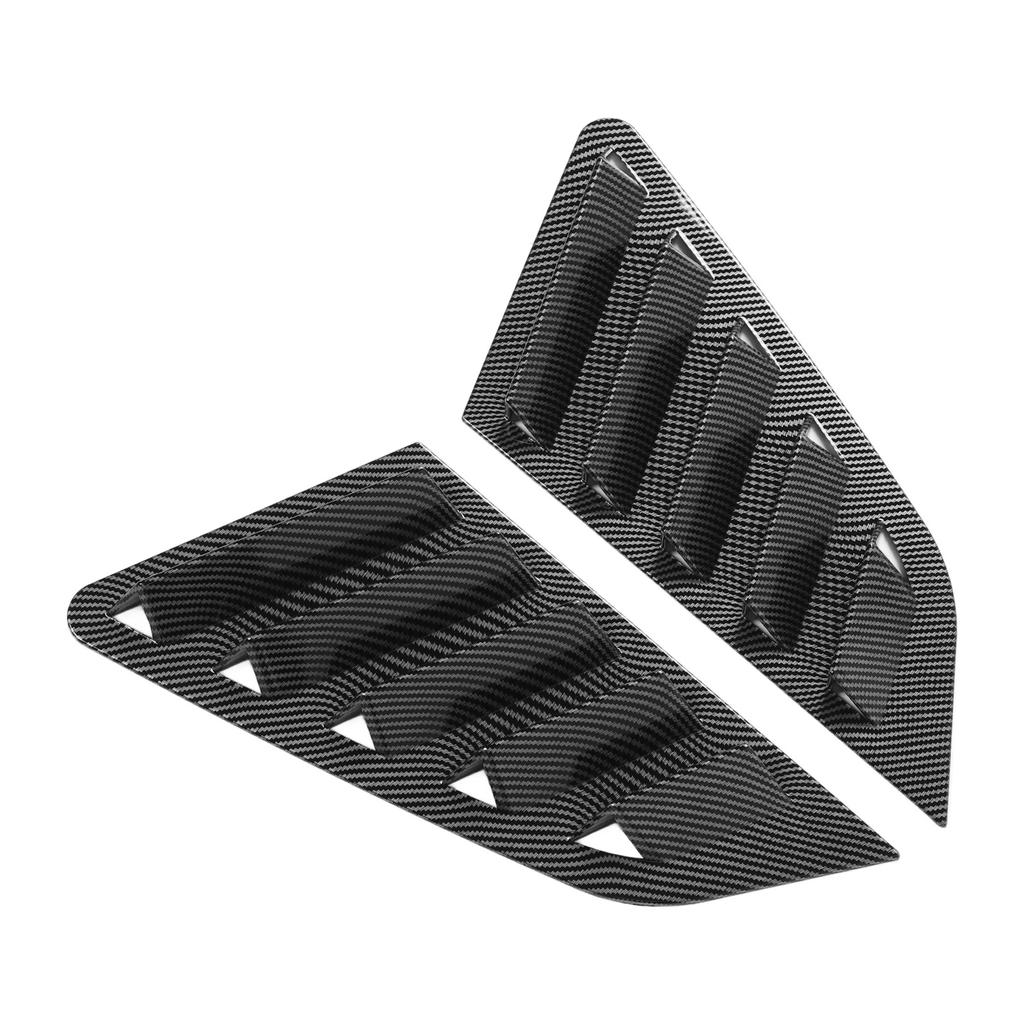P  of Rear Window Louver Cover Sturdy ABS Left Right Side Window Shutter Cover Trim for     8Y Hatchback