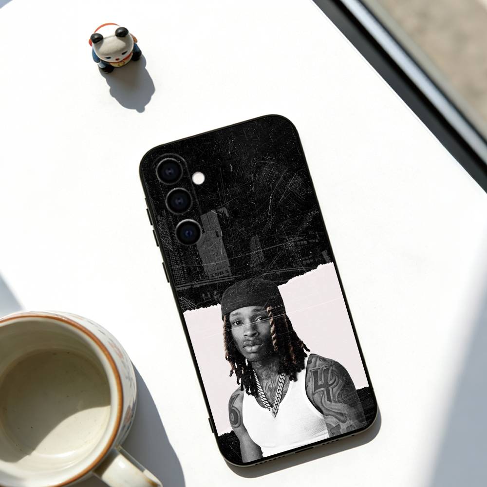 

Raper K-King Von Phone Case Soft black For Samsung Galaxy A73,A72,A71,A70,A53,A52,A51 Samsung a72