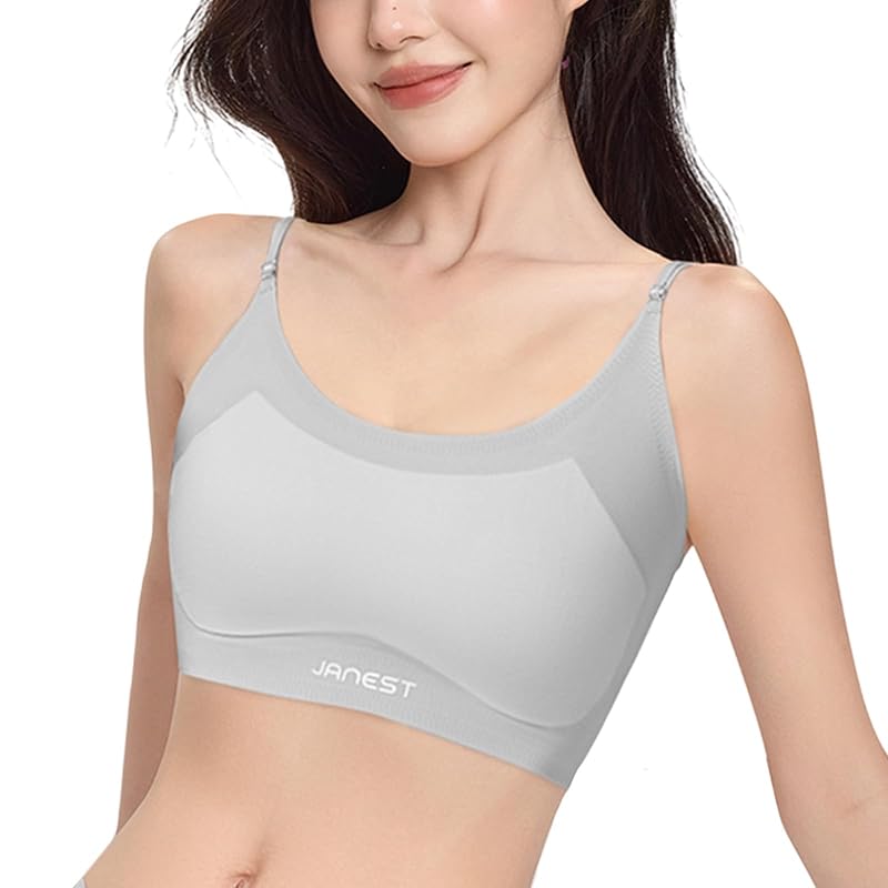 

[veimia] Japanese style bra Peppermint candy/nabe shirt Bra that makes your breasts look smaller paper thin Seamless design Ultra-thin cup made of