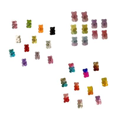 Refrigerator Magnets Creative Bear Fridge Magnets Decorative Magnets for Office Kitchen Classroom Locker Whiteboard