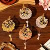 Chinese Bookmark Vintage Tassel Pendant Bookmark Cultural Bookmark Classical For Collection Reading Festivals