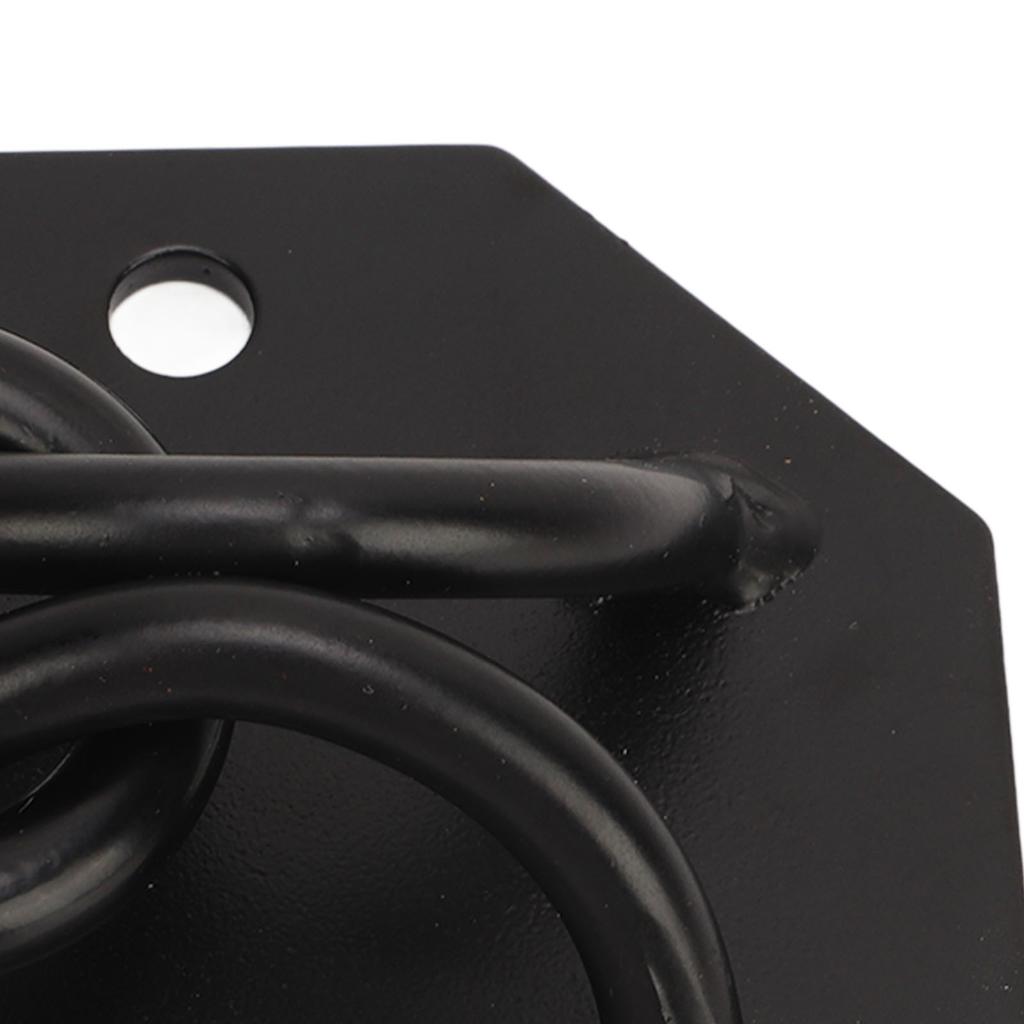 Hammock Mounting Plate Wall Mount Ring Hooks Hanging Kit with Screws for Camping Traveling Field Training
