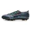 Mizuno Lace-Up Round Toe AG (Rubber Short Studs) Non-Slip Wear-Resistant Soccer Shoes Unisex Soccer Shoes Black Purple P1GA236101