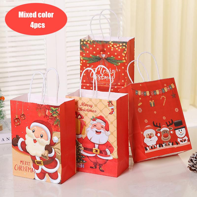 Set Crăciun Fericit Moș Crăciun Cadou Pungă Biscuiți Crăciun Petrecere Acasă Crăciun Formă Biscuiți Crăciun Anul Nou Autocolante Decorațiuni DIY