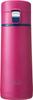 T-fal Magenta 350ml Stainless Steel Mug, One-Push Type, Ag+ Antibacterial, K23402