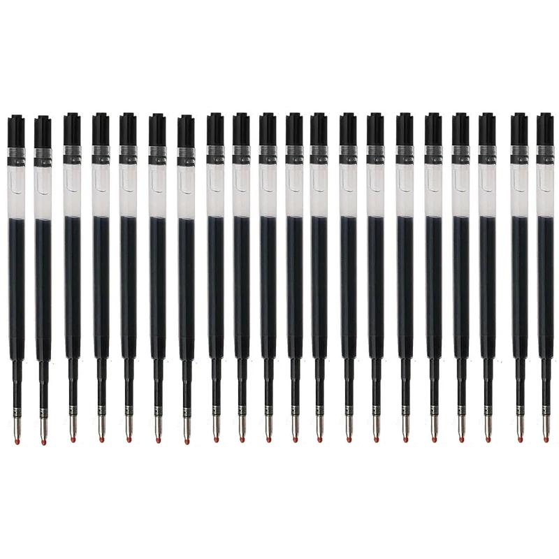 5/50 PZ Ricariche Penna a Sfera Per Penne Parker Punta Media L:10cm In Penne Nere Ricariche Materiale Scolastico Ufficio Cancelleria