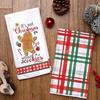 1pc/2pc/4pc/pack Christmas Scrub Sponge Creative Kitchen Dish Cloth Festive Cleaning Decor for Home & Table Kitchen Dish Towel Xmas Cleaning Supplies