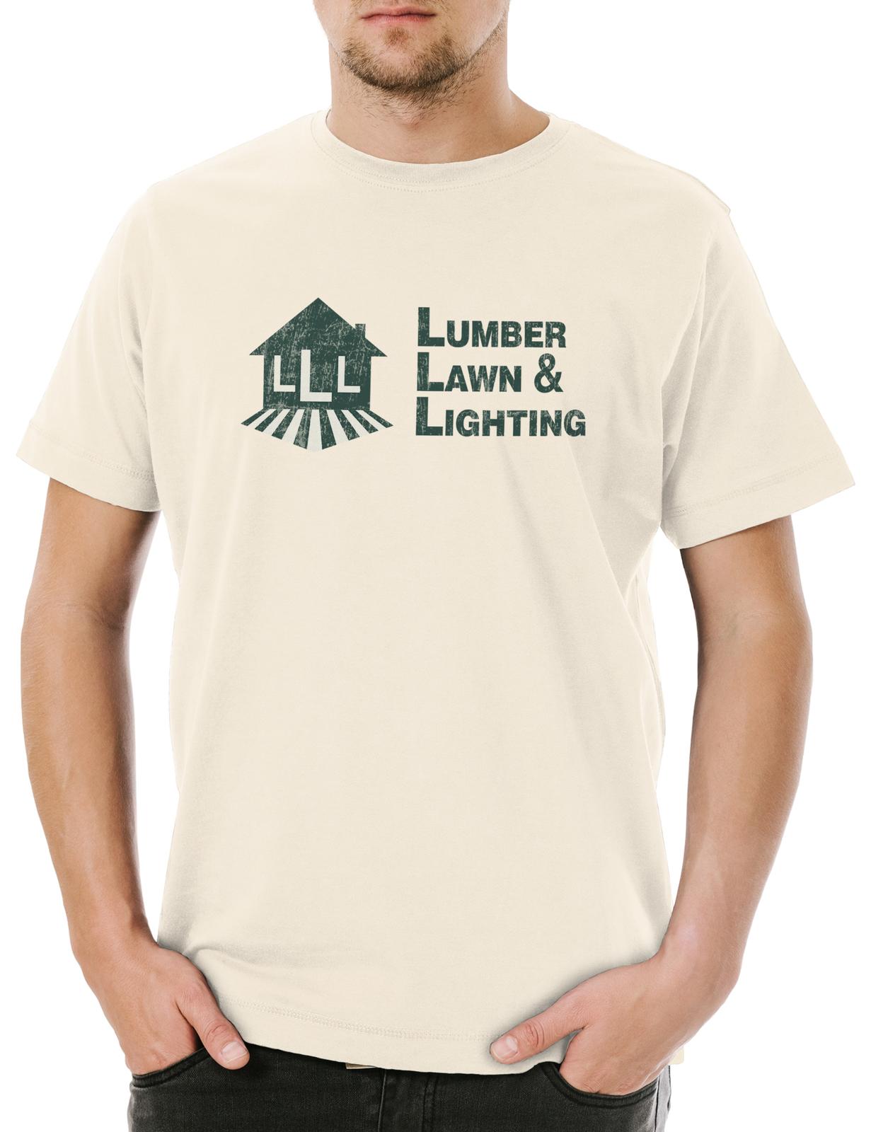 Lumber Lawn & Lighting Men s Logo Shameless Gallagher Sign Frank T-Shirt 4XL
