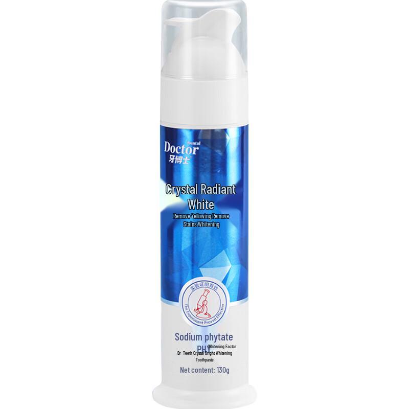 

Dr. Dentist Crystal Brightening Pump Toothpaste