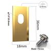 9-30Pcs Grass Trimmer Blade Stainless Steel Lawn Mower Cutting Blade W/Screw Kit Replacement For Dreame Lawnmower Accessories