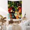 Sasaki And Miyano Anime Anime Tapestry Hippie Flower Wall Carpets Dorm Decor Cheap Hippie Wall Hanging