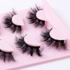 High Imitation Fried Mink Hair False Eyelashes Multi-Layer Dense Curled 4 Pairs Of Eyelashes