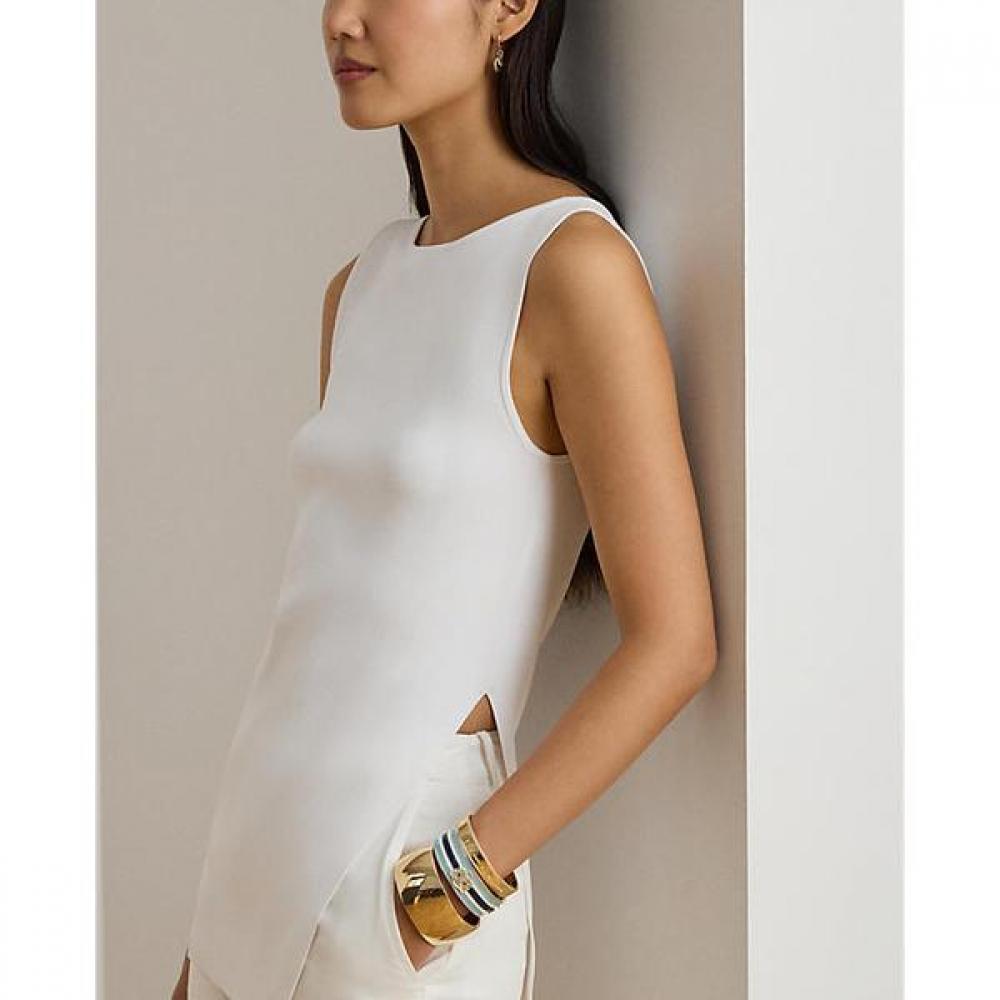 Lauren Ralph Lauren Sleeveless Knit Sweater Wmlrswescm20054100