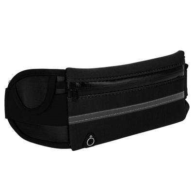 Running Waist Belt Bag Comfortable Unisex Waist Packs for Workout Cycling TravellingBlack
