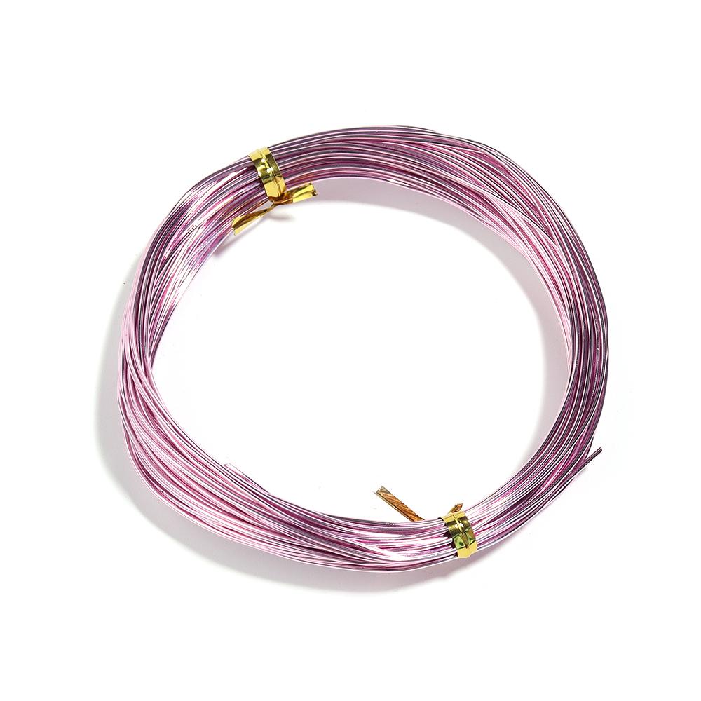 10M/rolls 0.6-1.2mm Anadized Aluminum Wire Versatile Handmade Crafts Metal Wire for Jewelry Making Beading Necklace Bracelet