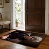 Floor Mat Soft Flannel Rug Non-Slip Absorbent Mat for Bathroom Bedroom Home Decor Anime Deep Love S-Sylus