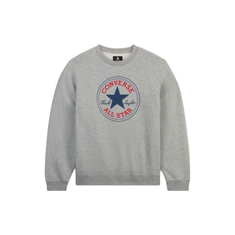 Converse All Star Sweatshirt Unisex Gray 10025472-A03