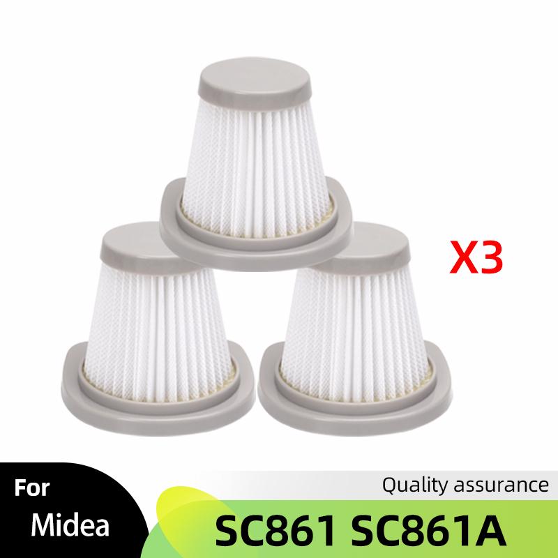 Filter Replacement Filter For Midea SC861 SC861A Handheld Vacuum Cleaner Accessories Vacuum Cleaner Sweeper Replace For Home