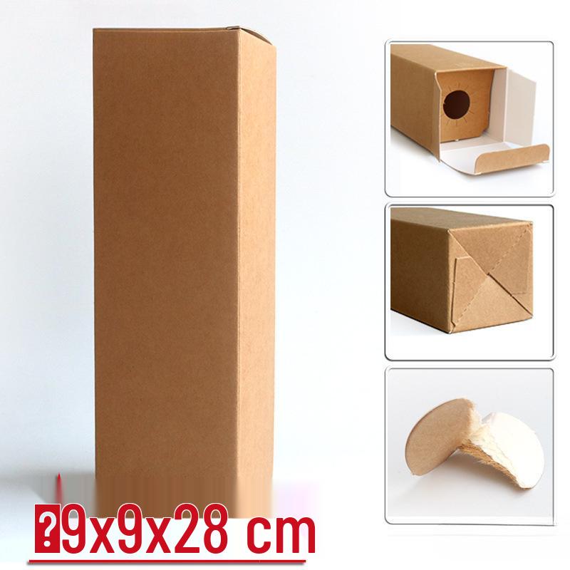 American-Style Kraft Paper Wine Crate with Extra-Hard Cardboard Packaging