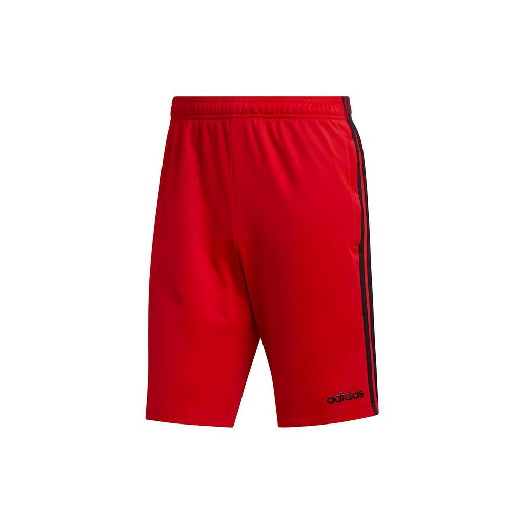 Adidas Striped Breathable Elastic Casual Shorts Men Shorts Red GH7865