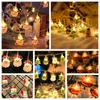 Snowman Christmas  Light String Santa Claus Xmas Ornaments Light Christmas Lights Strip  Home