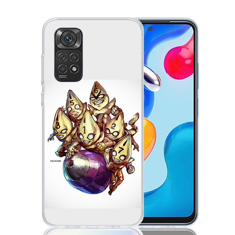 JoJo Adventure Guido Mista Phone Case For Xiaomi Redmi Note 15 14 13 12S 12 Pro Plus 11S 11E 11 11T 10S 10 Art Soft Pattern Cove