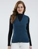 Women's V Neck Sleeveless Cardigan