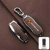 Zinc Alloy Leather Car Remote Key Case Cover Shell For Panamera Carman Macann Bobst Cayenne 911 981 991 970 9969 Sticker