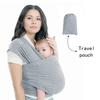 Baby Wrap Carrier, Soft and Adjustable for Newborns from 3 To 12 Months Old