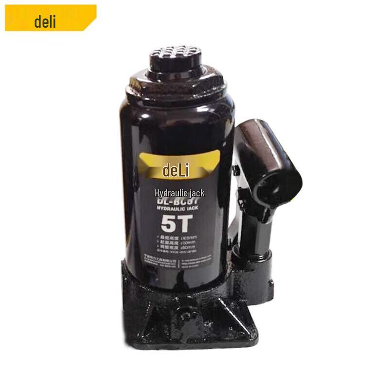 Deli 5-Ton Hydraulic Bottle Jack