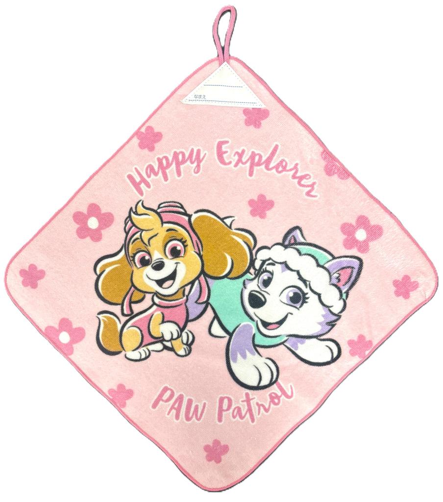 Hayashi Loop Hand 34 x 34 Paw Patrol WP449700 Towel, Approx. cm, Grace,