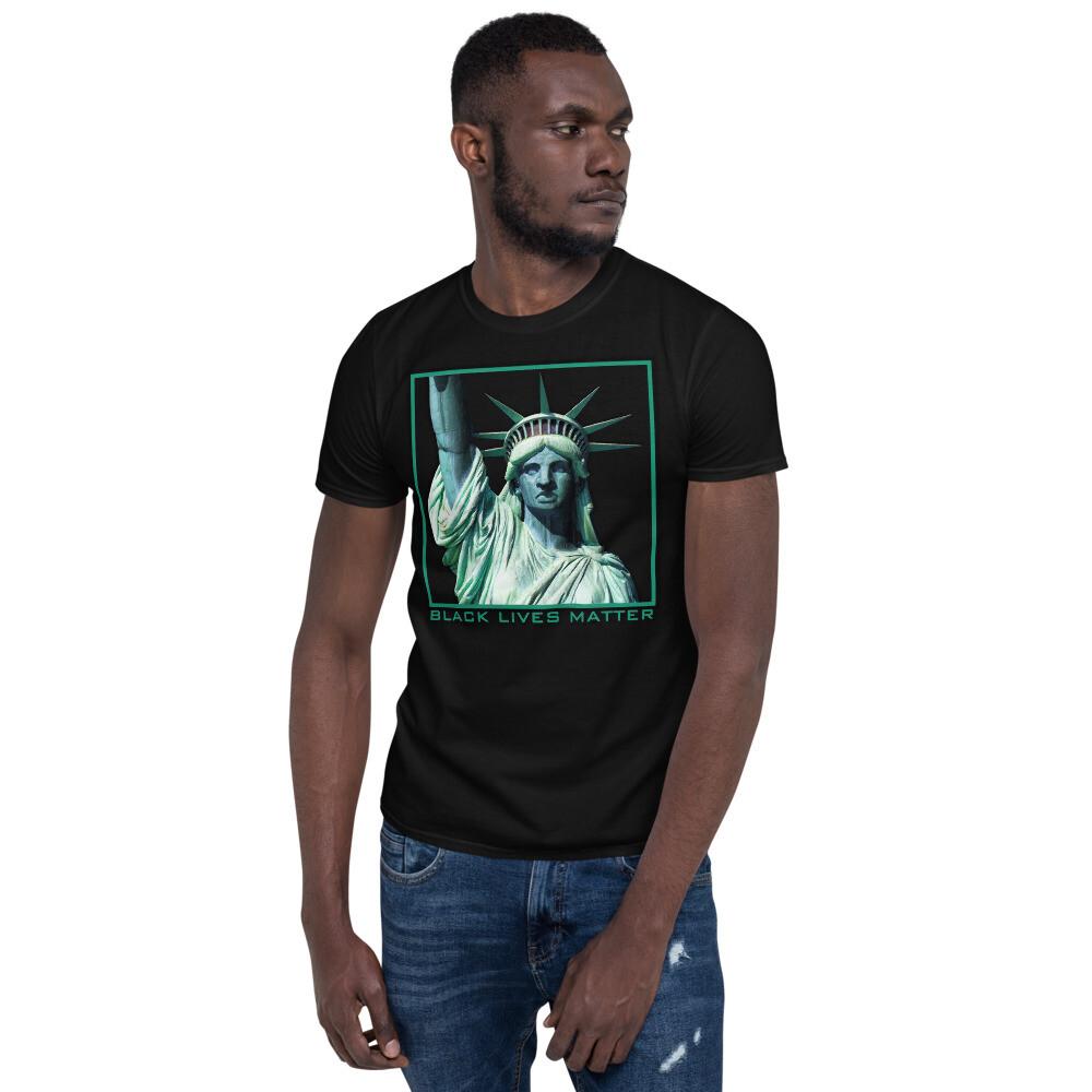 Statue of Liberty Black Lives Matter Tee Tees TShirt Unisex T-Shirt S