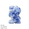 1Pc Natural Semi-Precious Stone Carved Mini Horse Figurine 25-27x17-19mm Polished Crystal Pony Statue For Home Decor Reiki Healing Craft Gift