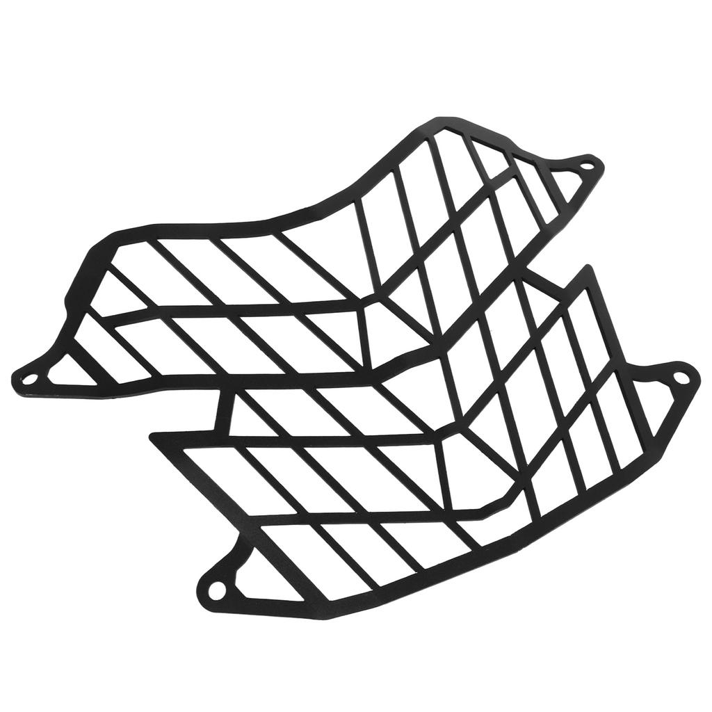 Motorcykel Strålkastargaller Kolstål Svart Strålkastarskydd för TENERE700 2019 och framåt