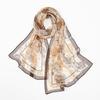 Classic Style Chiffon Scarf Print Pattern Sun Protection Scarf New Shawl Wrap  Fashion Accessory