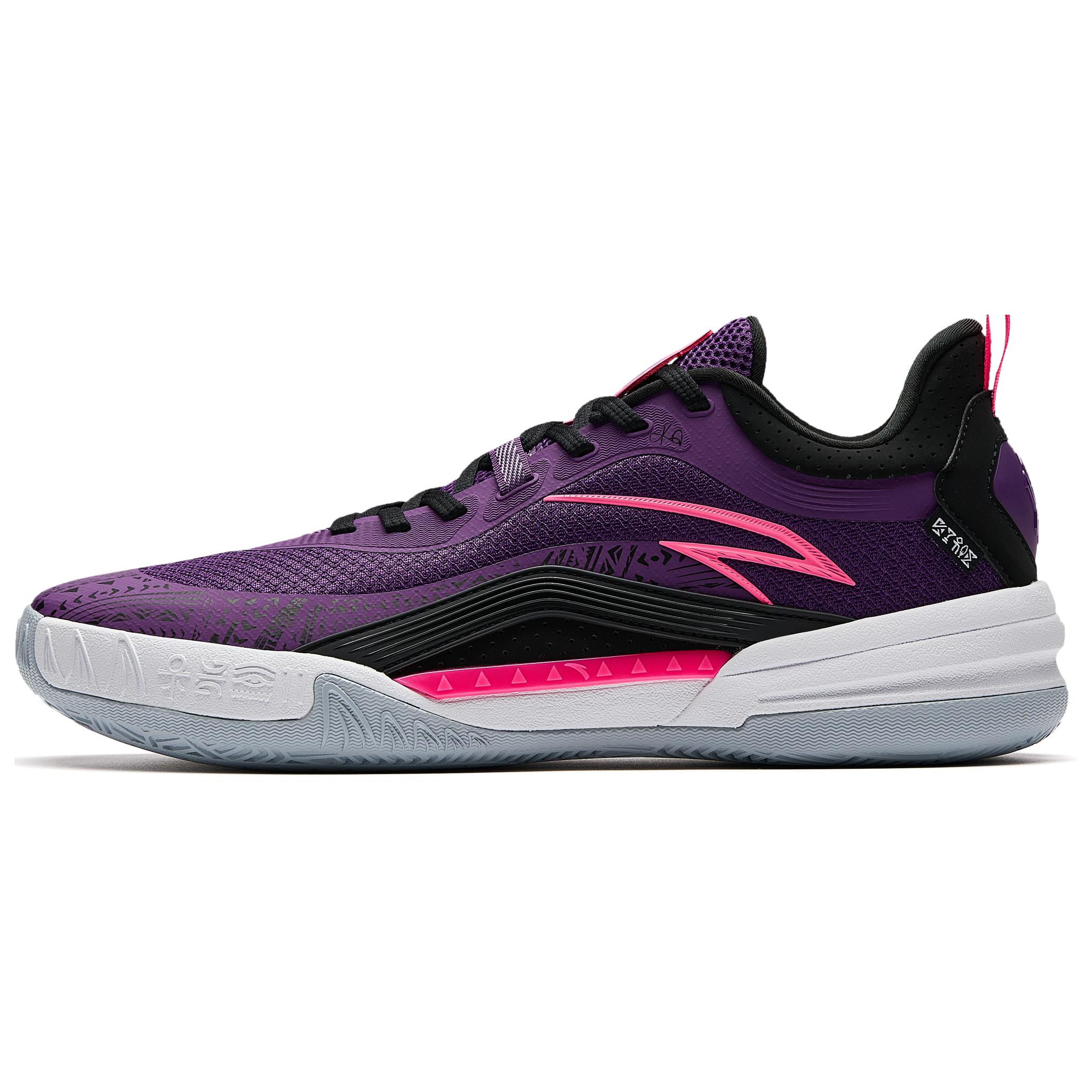 Anta Kai 1 Team Men White Purple Green 112521603-5 44.5