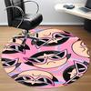 1pc Powerpuff Girls Office Round Area Rug, Under Office Chairs Bedroom Living Room Home Decor  a1022144