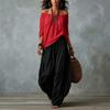 1116 Nuovo completo estivo europeo e americano di alta gamma casual con pantaloni a gamba larga e top monospalla per donna
