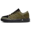 Air Nu Retro 1 Low GS Kids' Cargo Khaki Suede Lifestyle Shoes FB4412-200