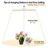 120/180/240W E26 / E27 Hydroponic Plants Grow Full Spectrum LED Plant Growth Lamp Foldable LED Grow Lamp Indoor Grow Lights