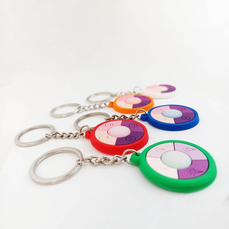 Color Changing UV Keychain for Outdoor Sports Measure UV Intensity with This Sunscreen Artifact Unique Gift for Friends