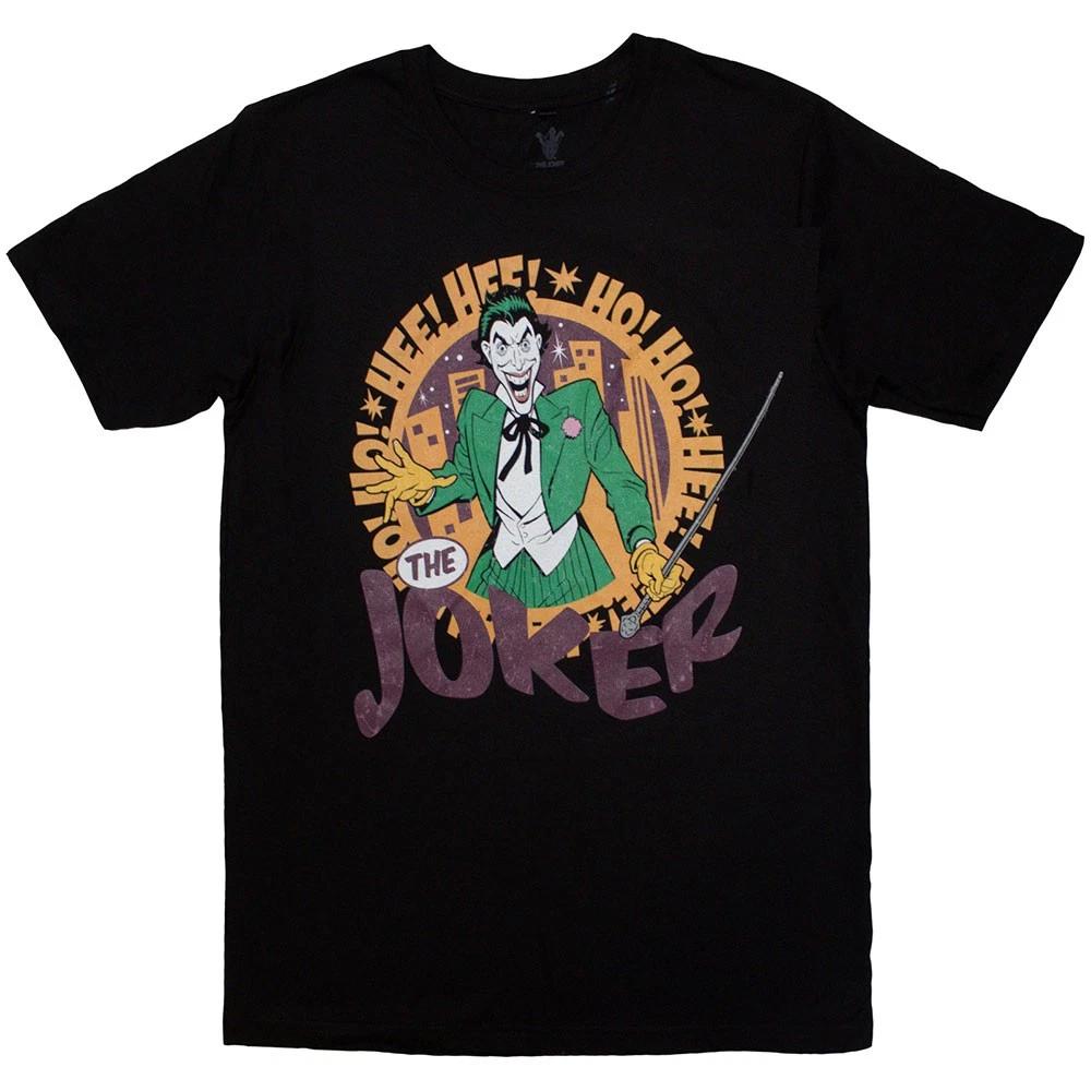 DC Comics Hee Hee! Joker T-Shirt Black New XL