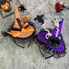 Cute Headband Halloween Specter Sequins Witch Hat Mini Cone Hat Hair Hoop