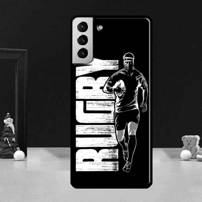 Rugby Ball Fundas For Samsung Galaxy S23 S20 FE S21 FE S22 Ultra Note 20 S10e S8 S9 S10 Note 10 Plus Case