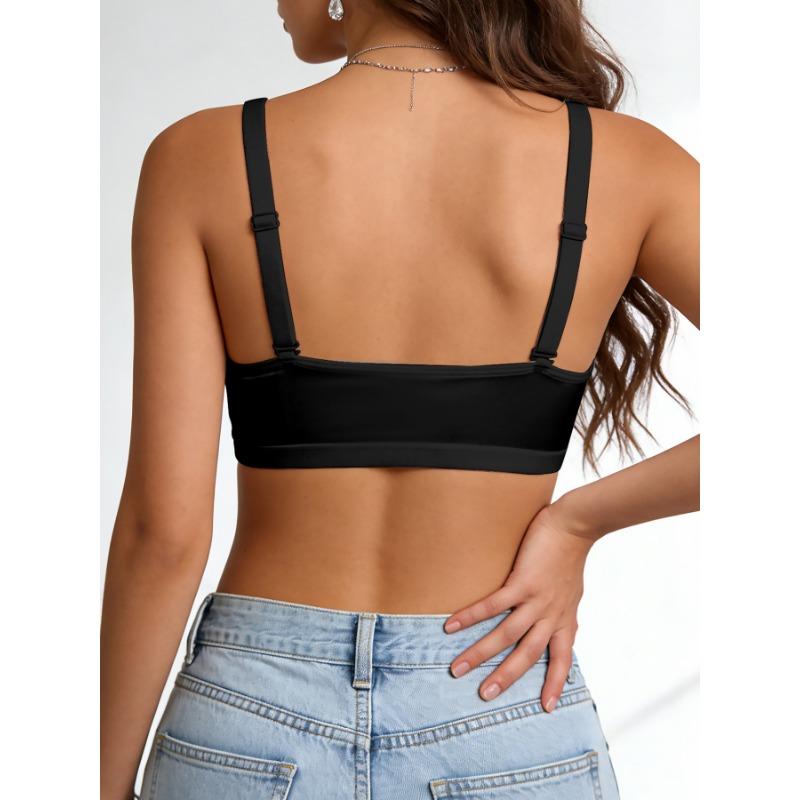 Plus Size Mesh Front Closure Push Up Bra