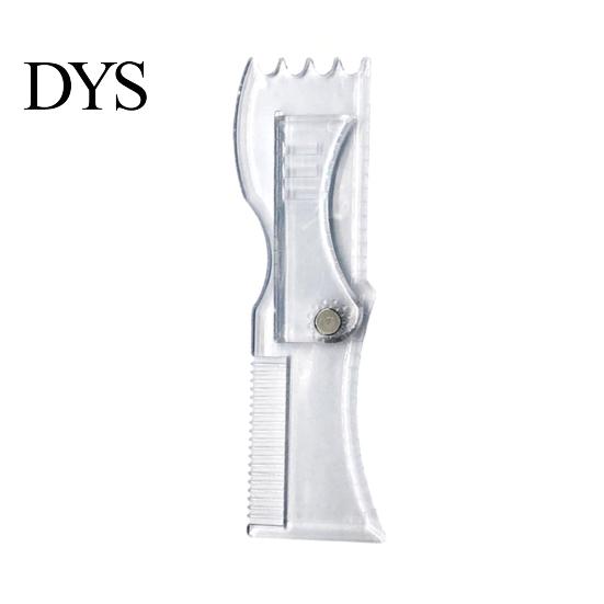Facial Hair Grooming Tool Beard Styling Comb Portable Line Up Edging Shaping 360-Degree Rotation Perfect Men for All Face Shapes Home School
